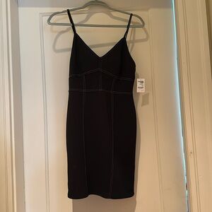 NWT Charlotte Russe black bodycon dress
